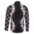 Hawaii Aloha Plumeria Lei Black Palaka Family Matching Summer Maxi Dress and Hawaiian Shirt - Polynesian Pride