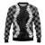 Hawaii Aloha Plumeria Lei Black Palaka Ugly Christmas Sweater - Polynesian Pride