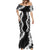Hawaii Aloha Plumeria Lei Black Palaka Mermaid Dress - Polynesian Pride