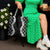 Hawaii Aloha Plumeria Lei Black Palaka Tote Bag - Polynesian Pride