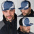 Hawaii Aloha Plumeria Lei Navy Palaka Mesh Trucker Cap - Polynesian Pride