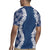 Hawaii Aloha Plumeria Lei Navy Palaka Rugby Jersey - Polynesian Pride