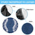 Hawaii Aloha Plumeria Lei Navy Palaka Spare Tire Cover - Polynesian Pride
