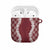 Hawaii Aloha Plumeria Lei Scarlet Palaka AirPods Case - Polynesian Pride