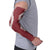 Hawaii Aloha Plumeria Lei Scarlet Palaka Arm Sleeves - Polynesian Pride