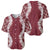 Hawaii Aloha Plumeria Lei Scarlet Palaka Baseball Jersey - Polynesian Pride