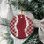 Hawaii Aloha Plumeria Lei Scarlet Palaka Ceramic Ornament - Polynesian Pride