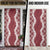 Hawaii Aloha Plumeria Lei Scarlet Palaka Door Cover - Polynesian Pride