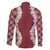 Hawaii Aloha Plumeria Lei Scarlet Palaka Family Matching Summer Maxi Dress and Hawaiian Shirt - Polynesian Pride