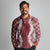 Hawaii Aloha Plumeria Lei Scarlet Palaka Long Sleeve Polo Shirt - Polynesian Pride