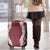 Hawaii Aloha Plumeria Lei Scarlet Palaka Luggage Cover - Polynesian Pride