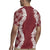 Hawaii Aloha Plumeria Lei Scarlet Palaka Rugby Jersey - Polynesian Pride