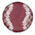 Hawaii Aloha Plumeria Lei Scarlet Palaka Spare Tire Cover - Polynesian Pride