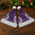 Hawaii Aloha Plumeria Lei Violet Palaka Christmas Santa Hat - Polynesian Pride
