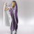 Hawaii Aloha Plumeria Lei Violet Palaka Hooded Blanket - Polynesian Pride