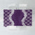 Hawaii Aloha Plumeria Lei Violet Palaka Tablecloth - Polynesian Pride