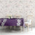 Hawaii Aloha Plumeria Lei Violet Palaka Tablecloth - Polynesian Pride