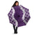 Hawaii Aloha Plumeria Lei Violet Palaka Umbrella - Polynesian Pride