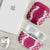 Hawaii Aloha Plumeria Lei Fuschia Palaka AirPods Case - Polynesian Pride