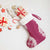 Hawaii Aloha Plumeria Lei Fuschia Palaka Christmas Stocking - Polynesian Pride