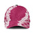 Hawaii Aloha Plumeria Lei Fuschia Palaka Classic Cap - Polynesian Pride