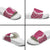 Hawaii Aloha Plumeria Lei Fuschia Palaka Slide Sandals - Polynesian Pride