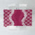 Hawaii Aloha Plumeria Lei Fuschia Palaka Tablecloth - Polynesian Pride