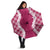 Hawaii Aloha Plumeria Lei Fuschia Palaka Umbrella - Polynesian Pride