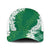 Hawaii Aloha Plumeria Lei Green Palaka Baseball Net Cap - Polynesian Pride