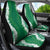 Hawaii Aloha Plumeria Lei Green Palaka Car Seat Cover - Polynesian Pride