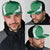 Hawaii Aloha Plumeria Lei Green Palaka Mesh Trucker Cap - Polynesian Pride