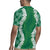 Hawaii Aloha Plumeria Lei Green Palaka Rugby Jersey - Polynesian Pride