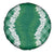 Hawaii Aloha Plumeria Lei Green Palaka Spare Tire Cover - Polynesian Pride