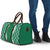 Hawaii Aloha Plumeria Lei Green Palaka Travel Bag - Polynesian Pride