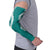 Hawaii Aloha Plumeria Lei Teal Palaka Arm Sleeves - Polynesian Pride
