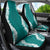 Hawaii Aloha Plumeria Lei Teal Palaka Car Seat Cover - Polynesian Pride