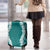 Hawaii Aloha Plumeria Lei Teal Palaka Luggage Cover - Polynesian Pride