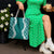 Hawaii Aloha Plumeria Lei Teal Palaka Tote Bag - Polynesian Pride