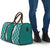 Hawaii Aloha Plumeria Lei Teal Palaka Travel Bag - Polynesian Pride
