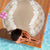 Hawaii Aloha Plumeria Lei Beige Palaka Beach Blanket - Polynesian Pride