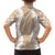 Hawaii Aloha Plumeria Lei Beige Palaka Hawaiian Shirt - Polynesian Pride