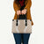 Hawaii Aloha Plumeria Lei Beige Palaka Leather Bag - Polynesian Pride
