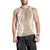 Hawaii Aloha Plumeria Lei Beige Palaka Men Tank Top - Polynesian Pride