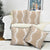 Hawaii Aloha Plumeria Lei Beige Palaka Pillow Cover - Polynesian Pride