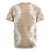 Hawaii Aloha Plumeria Lei Beige Palaka Rugby Jersey - Polynesian Pride
