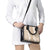 Hawaii Aloha Plumeria Lei Beige Palaka Shoulder Handbag - Polynesian Pride
