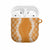 Hawaii Aloha Plumeria Lei Orange Palaka AirPods Case - Polynesian Pride