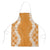 Hawaii Aloha Plumeria Lei Orange Palaka Apron - Polynesian Pride