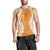 Hawaii Aloha Plumeria Lei Orange Palaka Men Tank Top - Polynesian Pride