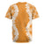 Hawaii Aloha Plumeria Lei Orange Palaka Rugby Jersey - Polynesian Pride